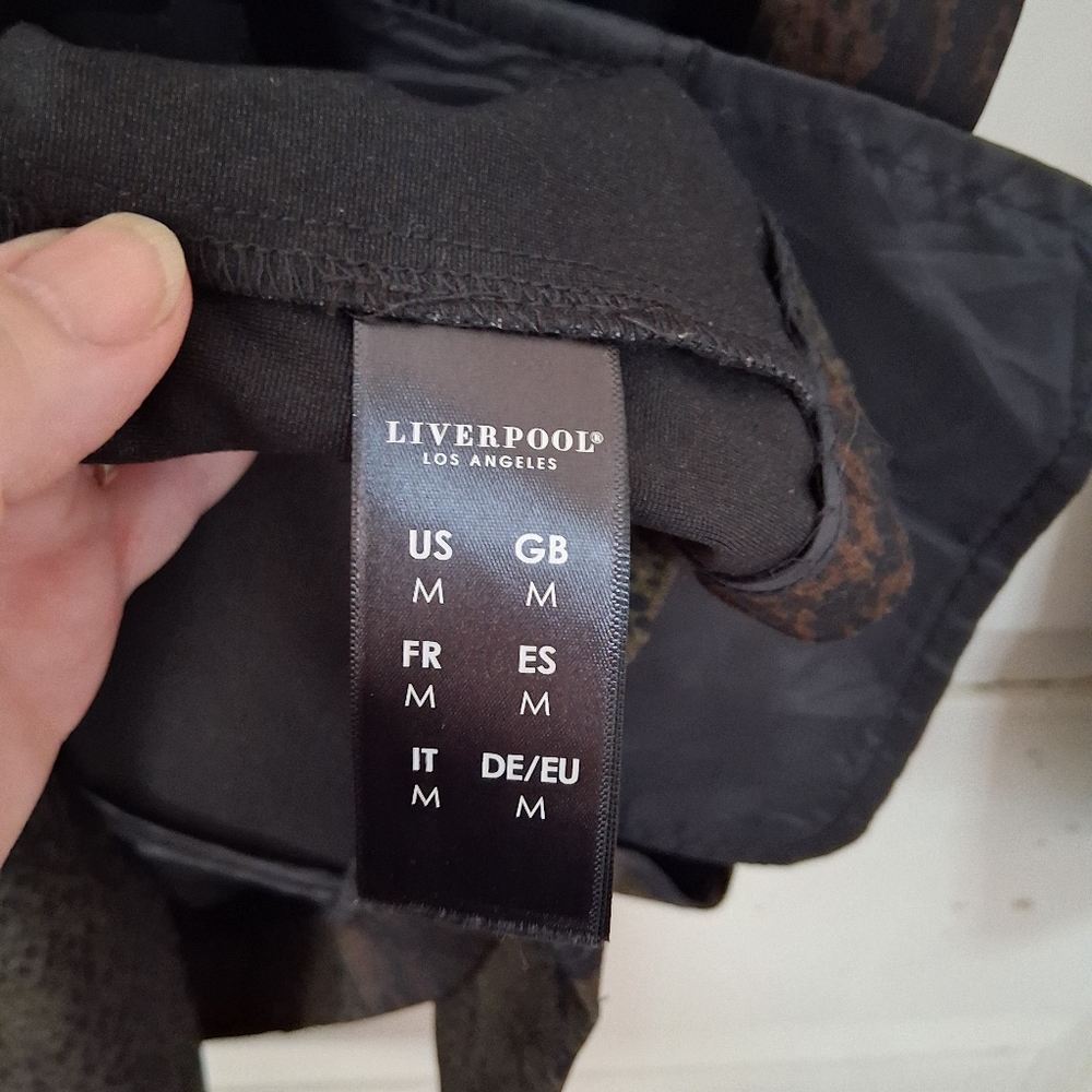 Liverpool LA Python Print Open Front Boyfriend Bl… - image 11